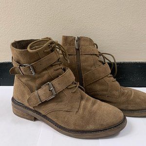 Vince Camuto Olive Green Women's Booties Size 7.5